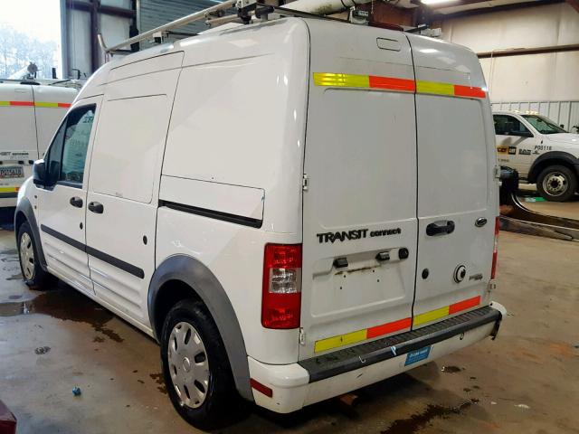 NM0LS7BN7DT140976 - 2013 FORD TRANSIT CO WHITE photo 3