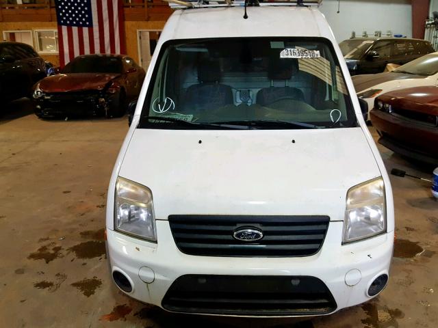 NM0LS7BN7DT140976 - 2013 FORD TRANSIT CO WHITE photo 9