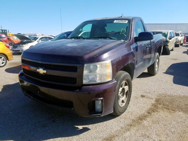 1GCEC14X58Z290642 - 2008 CHEVROLET SILVERADO C1500  photo 2