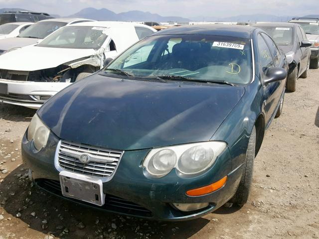 2C3HE66G4XH628455 - 1999 CHRYSLER 300M GREEN photo 2