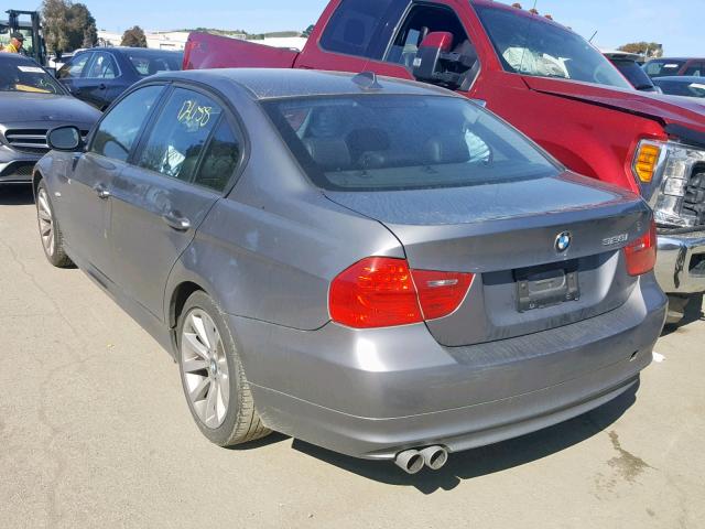 WBAPH5G50BNM79271 - 2011 BMW 328 I SULE GRAY photo 3