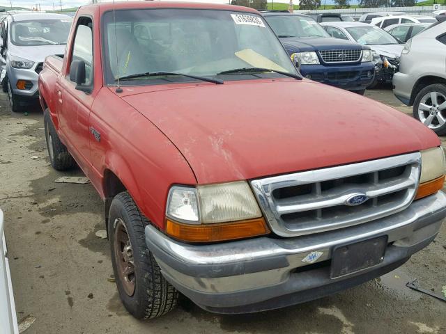 1FTYR10C6WPA69719 - 1998 FORD RANGER RED photo 1