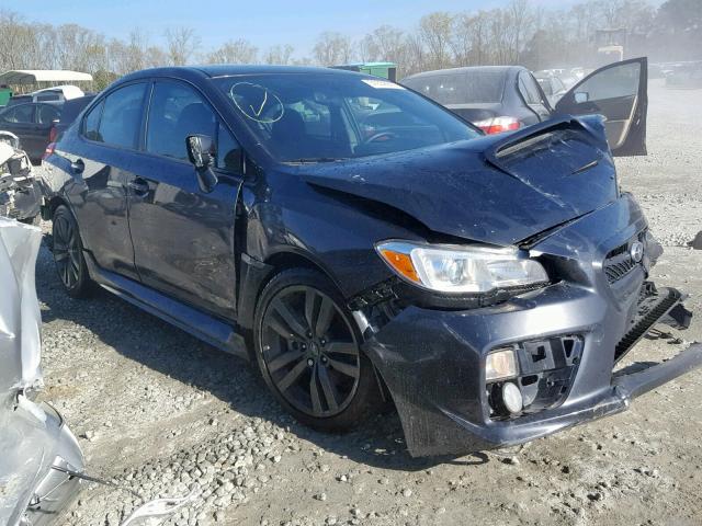 JF1VA1E65H9801896 - 2017 SUBARU WRX PREMIU GRAY photo 1