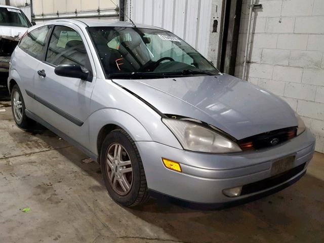 3FAFP3130YR187175 - 2000 FORD FOCUS ZX3 SILVER photo 1