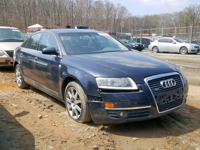 WAUDG74F95N096495 - 2005 AUDI A6 3.2 QUA BLUE photo 1