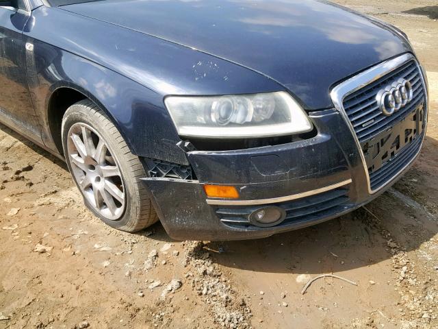 WAUDG74F95N096495 - 2005 AUDI A6 3.2 QUA BLUE photo 9