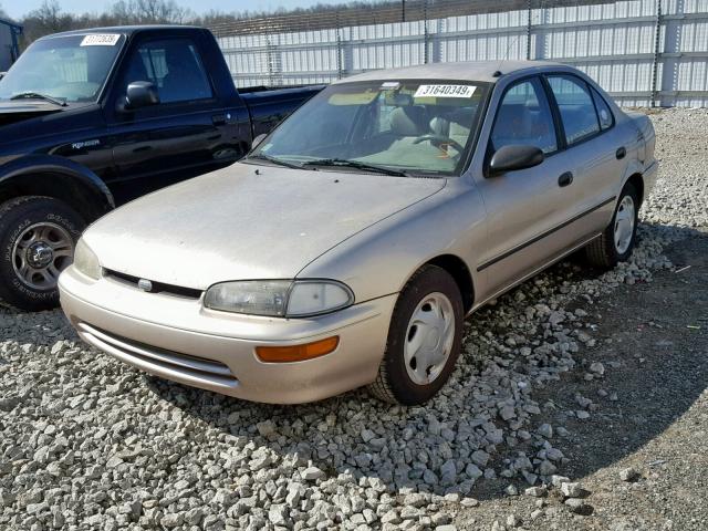 1Y1SK5286SZ053024 - 1995 GEO PRIZM LSI GOLD photo 2