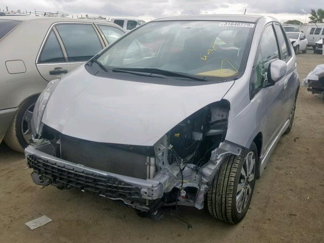 JHMGE8H58CC016012 - 2012 HONDA FIT SPORT SILVER photo 2