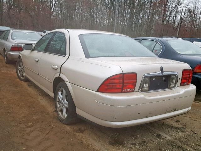 1LNHM87A7YY934444 - 2000 LINCOLN LS TAN photo 3