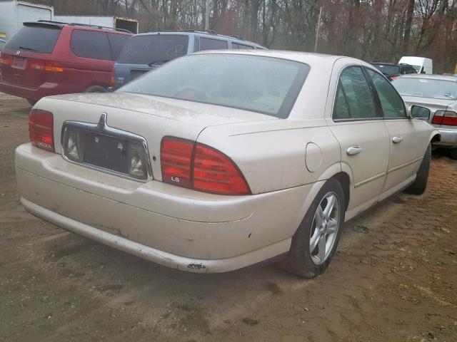 1LNHM87A7YY934444 - 2000 LINCOLN LS TAN photo 4