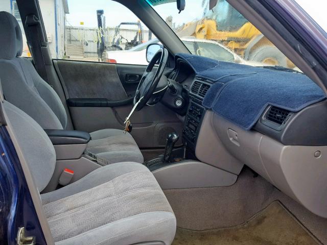 JF1SF655X2H738462 - 2002 SUBARU FORESTER S BLUE photo 5