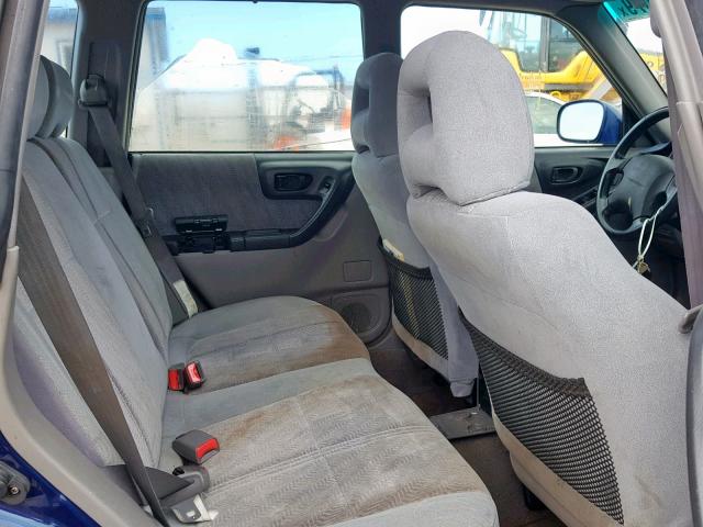 JF1SF655X2H738462 - 2002 SUBARU FORESTER S BLUE photo 6