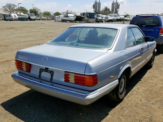 WDBCA43A4DB005183 - 1983 MERCEDES-BENZ 380 SEC GRAY photo 4