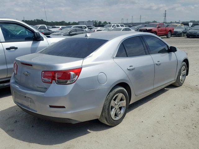 1G11D5RRXDF107124 - 2013 CHEVROLET MALIBU 1LT SILVER photo 4