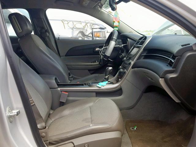 1G11D5RRXDF107124 - 2013 CHEVROLET MALIBU 1LT SILVER photo 5