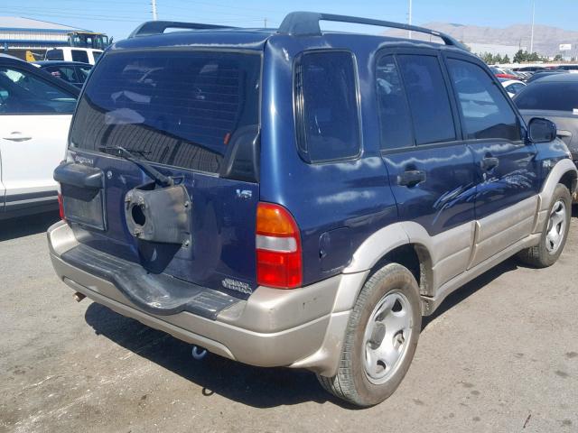 JS3TE62V214154988 - 2001 SUZUKI GRAND VITA BLUE photo 4