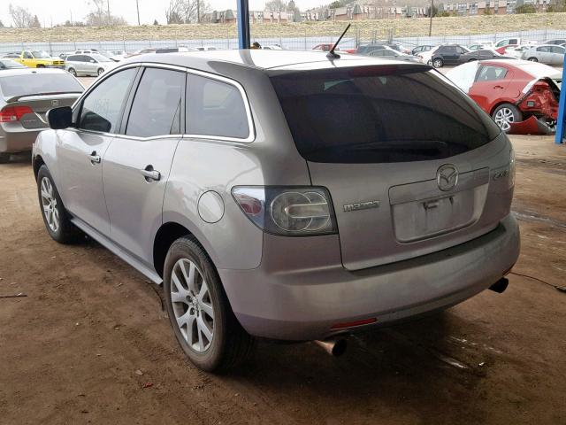 JM3ER293970161680 - 2007 MAZDA CX-7 SILVER photo 3