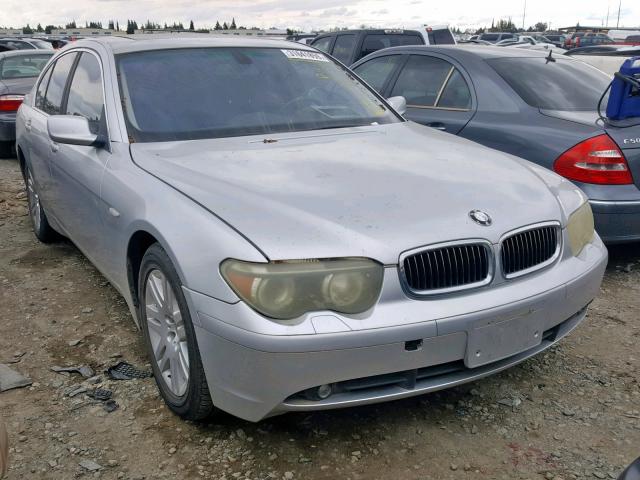 WBAGL63442DP53109 - 2002 BMW 745 I SILVER photo 1