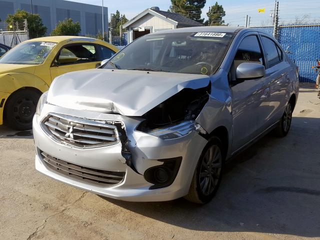 ML32F3FJ0KHF01439 - 2019 MITSUBISHI MIRAGE G4 ES  фото 2