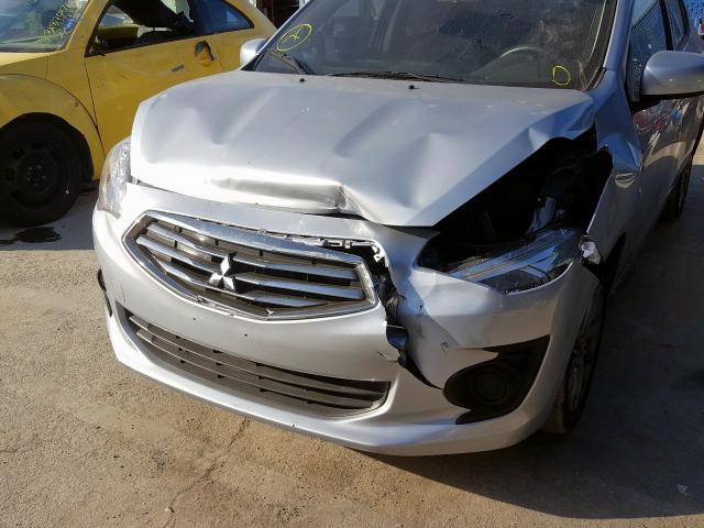 ML32F3FJ0KHF01439 - 2019 MITSUBISHI MIRAGE G4 ES  фото 9