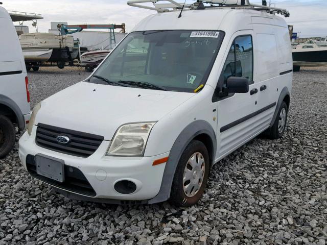 NM0LS7BNXDT134878 - 2013 FORD TRANSIT CO WHITE photo 2