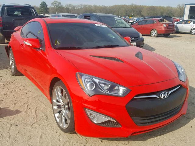 KMHHU6KJ1FU131080 - 2015 HYUNDAI GENESIS CO RED photo 1