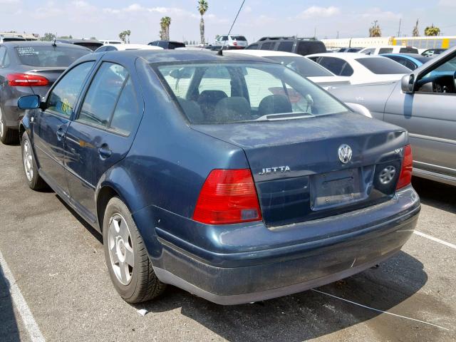 3VWSE69M22M027457 - 2002 VOLKSWAGEN JETTA GLS GREEN photo 3