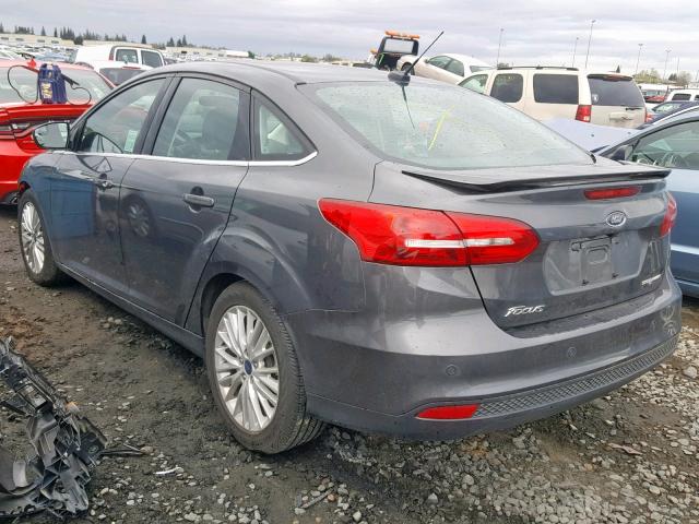 1FADP3J23HL333467 - 2017 FORD FOCUS TITA GRAY photo 3