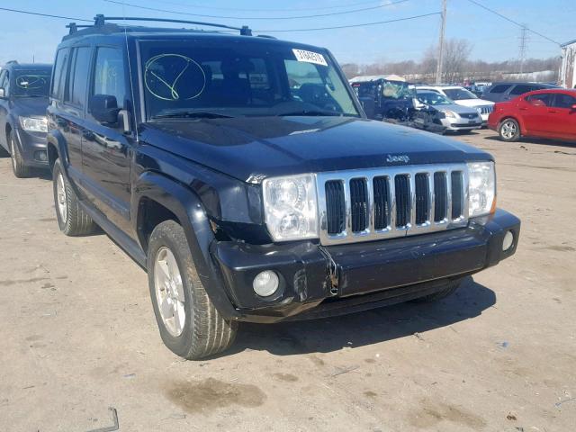1J8HG48K28C220688 - 2008 JEEP COMMANDER BLACK photo 1