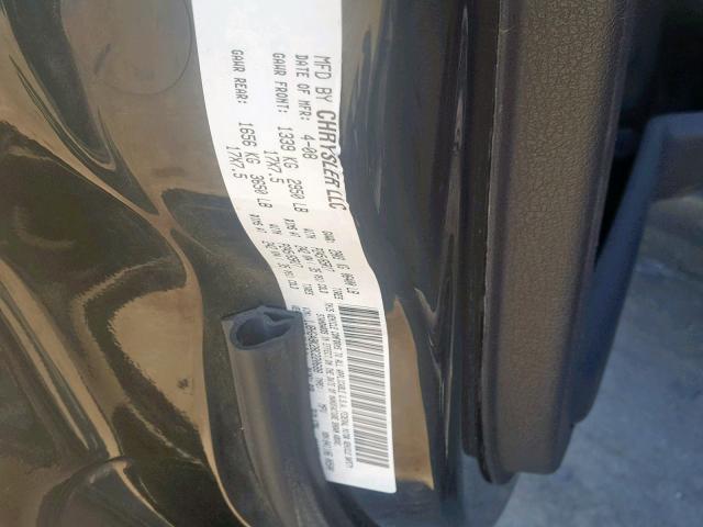 1J8HG48K28C220688 - 2008 JEEP COMMANDER BLACK photo 10