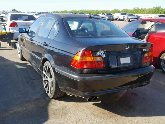 WBAAZ33434KP91187 - 2004 BMW 325 IS SUL BLACK photo 3