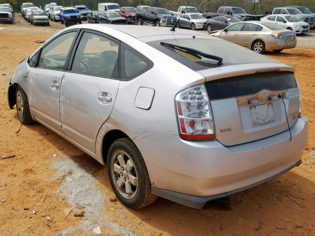 JTDKB20U163200572 - 2006 TOYOTA PRIUS SILVER photo 3