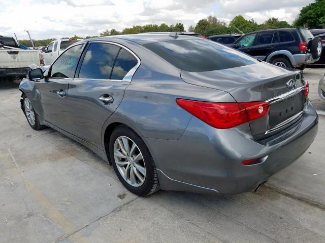 JN1BV7AP9FM332599 - 2015 INFINITI Q50 BASE  photo 3