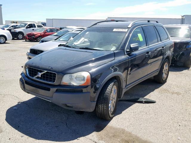 YV1CZ91H241049898 - 2004 VOLVO XC90 T6 BLACK photo 2