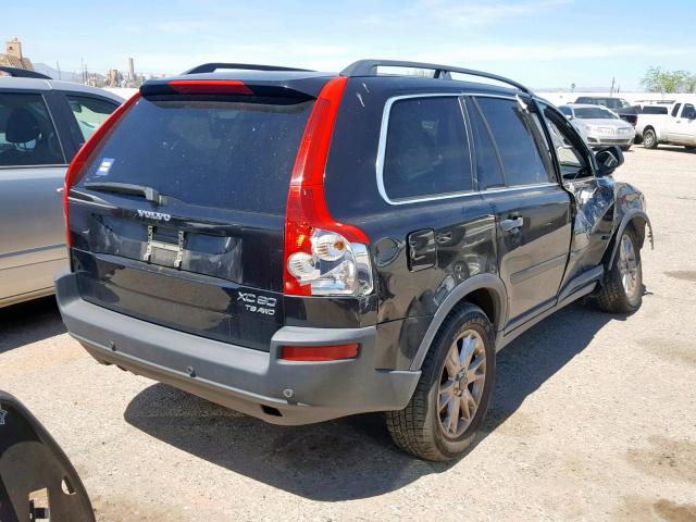 YV1CZ91H241049898 - 2004 VOLVO XC90 T6 BLACK photo 4