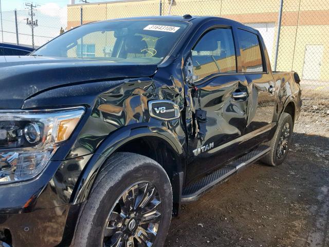 1N6AA1E52HN533510 - 2017 NISSAN TITAN SV BLACK photo 10