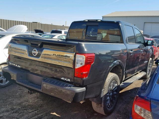 1N6AA1E52HN533510 - 2017 NISSAN TITAN SV BLACK photo 4