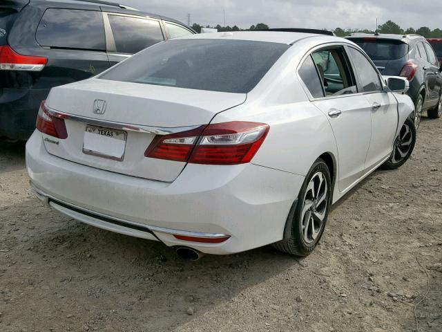 1HGCR2F85GA140515 - 2016 HONDA ACCORD EXL WHITE photo 4