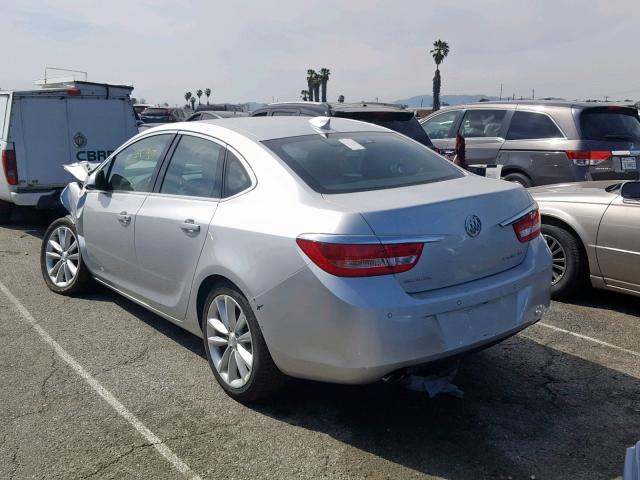 1G4PR5SK5G4150166 - 2016 BUICK VERANO CON SILVER photo 3