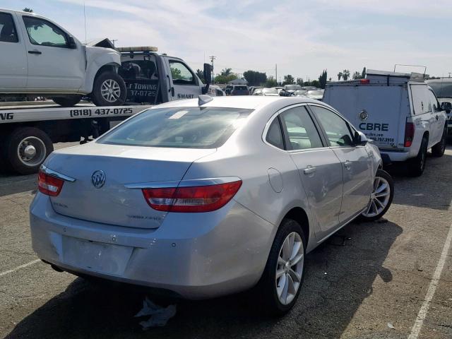 1G4PR5SK5G4150166 - 2016 BUICK VERANO CON SILVER photo 4