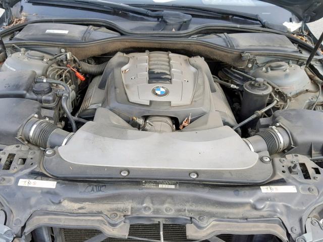 WBAHN83536DT39036 - 2006 BMW 750 LI GRAY photo 7