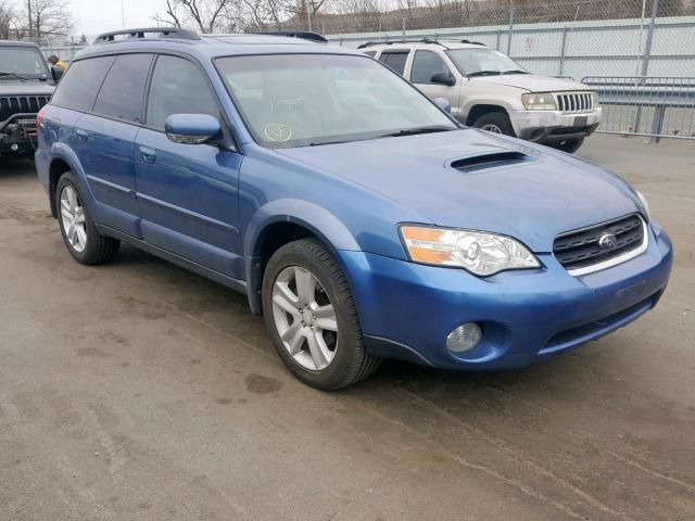 4S4BP63C174307138 - 2007 SUBARU LEGACY OUT BLUE photo 1