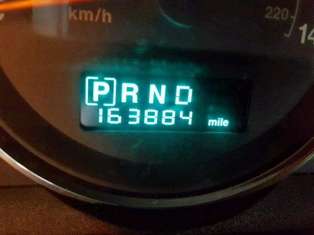 1J8HG48K26C143608 - 2006 JEEP COMMANDER BLACK photo 8