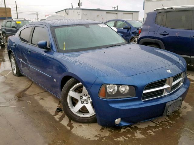 2B3CA3CV2AH309664 - 2010 DODGE CHARGER SX BLUE photo 1