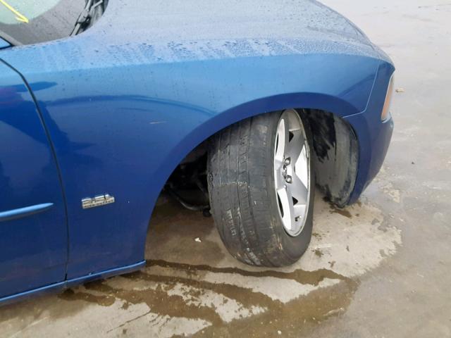 2B3CA3CV2AH309664 - 2010 DODGE CHARGER SX BLUE photo 9