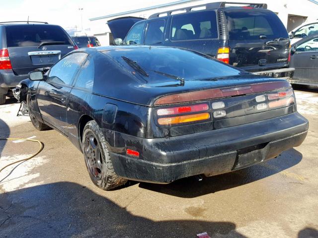 JN1RZ26H7MX505510 - 1991 NISSAN 300ZX 2+2 BLACK photo 3