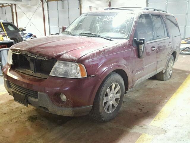 5LMFU28R84LJ13382 - 2004 LINCOLN NAVIGATOR 栗色 照片 2