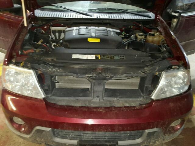 5LMFU28R84LJ13382 - 2004 LINCOLN NAVIGATOR 栗色 照片 7