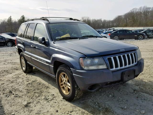 1J4GW48SX4C297335 - 2004 JEEP GRAND CHER GRAY photo 1