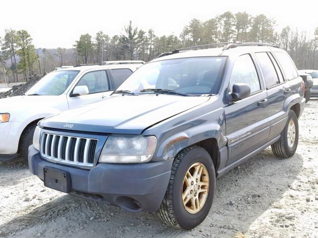 1J4GW48SX4C297335 - 2004 JEEP GRAND CHER GRAY photo 9